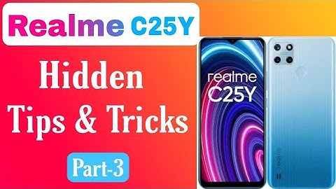 Realme C25Y Hidden Features | Top Tips and Tricks |  Part-3