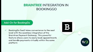 Braintree Payment Gateway  | Next-Level Payments | BookingGo SaaS