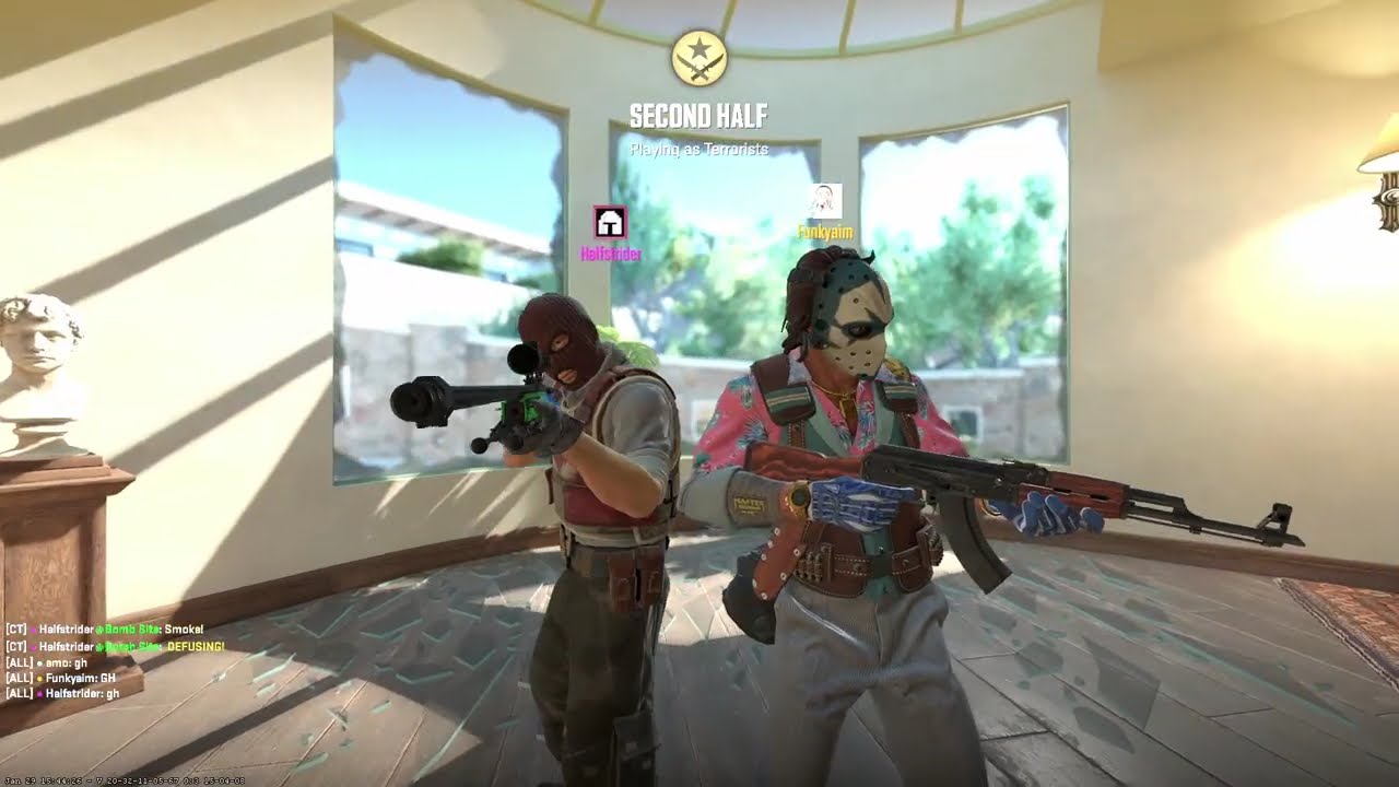 Halfstrider играет Посейдона!!