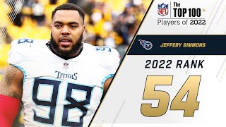 #54 Jeffery Simmons (DT, Titans) | Top 100 Players in 2022