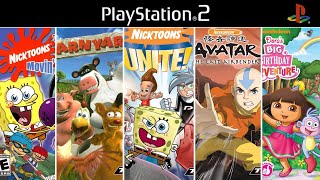 Nickelodeon Cartoon Games for PS2