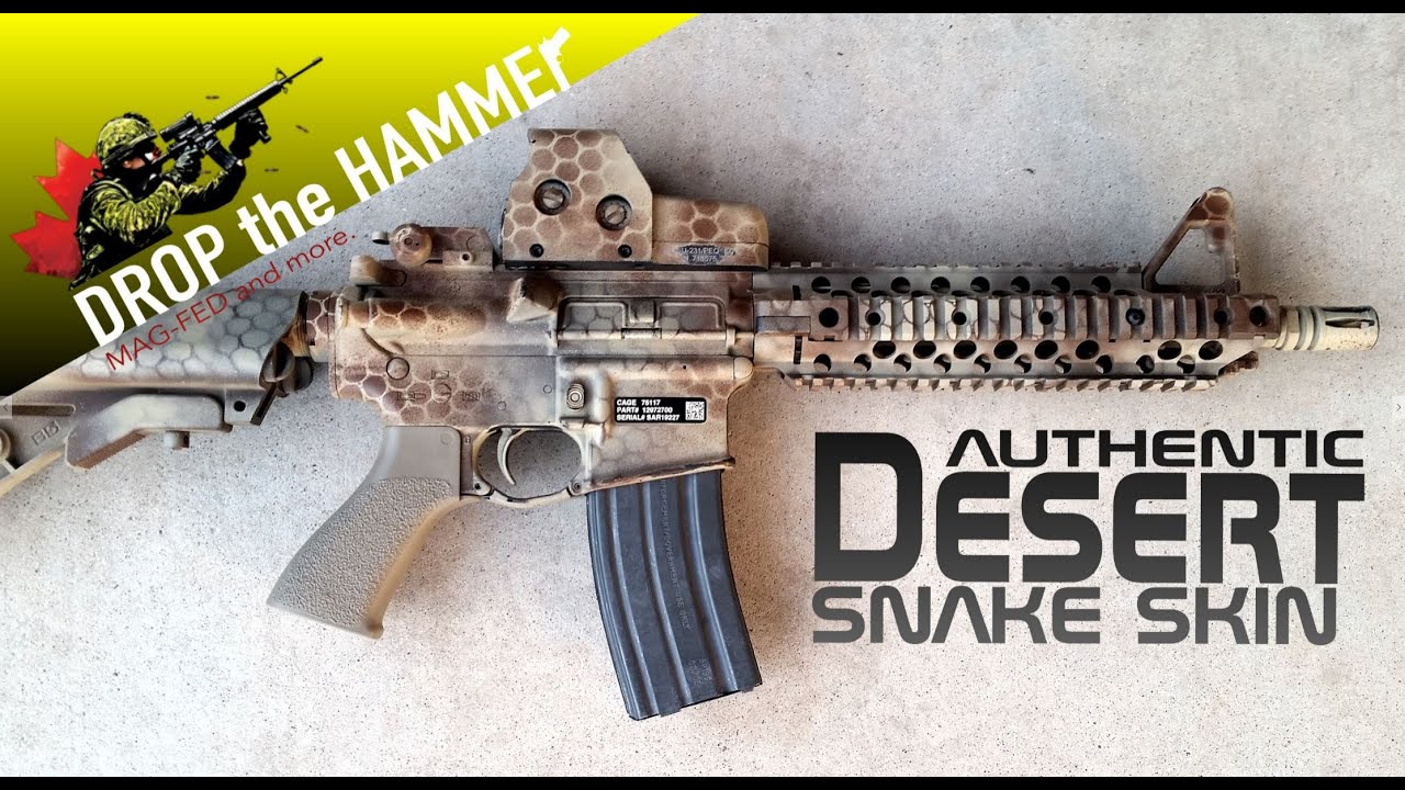 How to Paint your Marker like a Pro! Tiberius T15 Desert Snake Skin