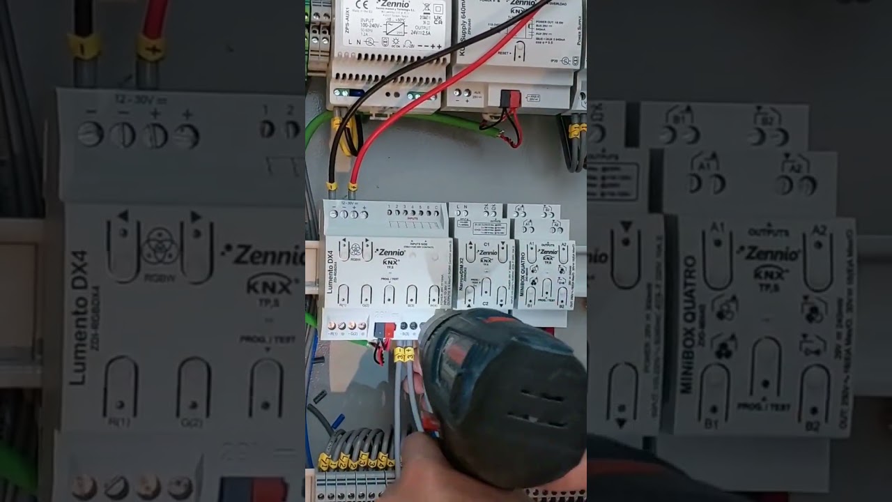 Knx lighting control panel 