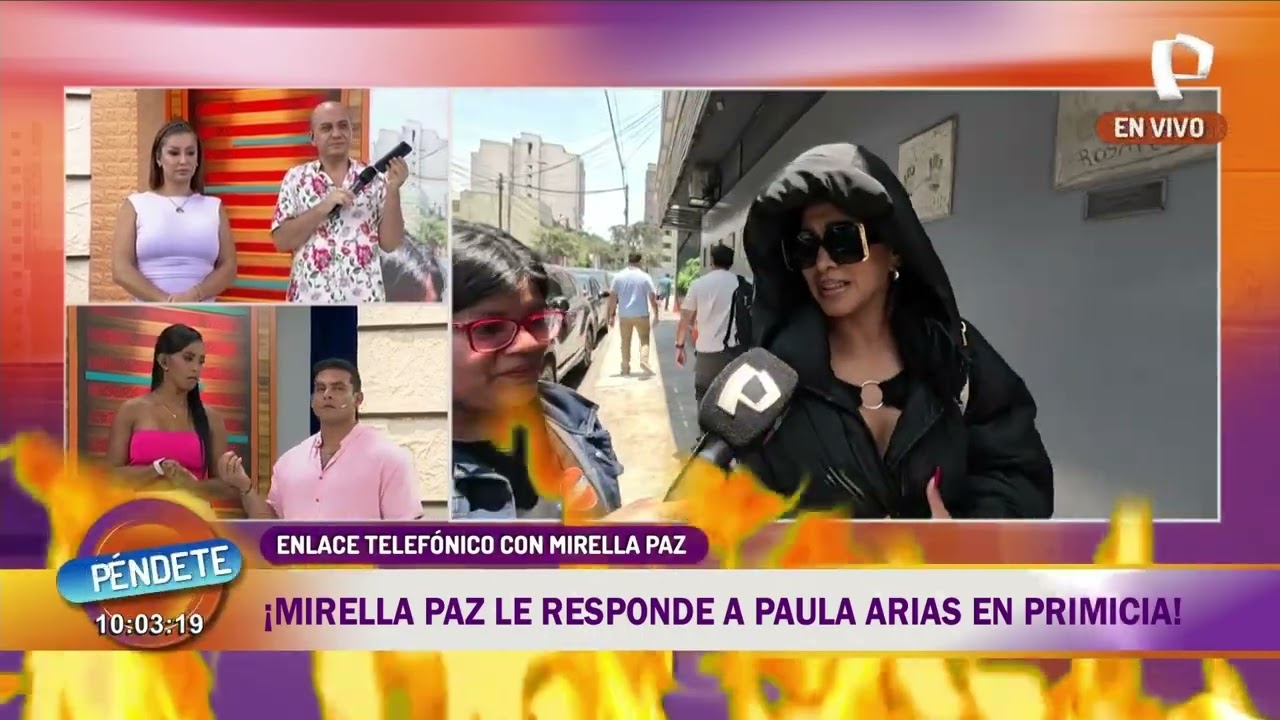 Mirella Paz le responde a Paula Arias: “Confié en su palabra y me falló”