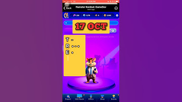 Hamster kombat daily cipher code today 17 Oct I hamster kombat Oct 17 #hamstercipher #hamsterkombat