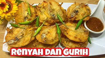BAKWAN SAYUR TERI BASAH RENYAH GURIH TIDAK BERMINYAK DAN TIDAK LEMBEK ANDA WAJIB COBA DIRUMAH