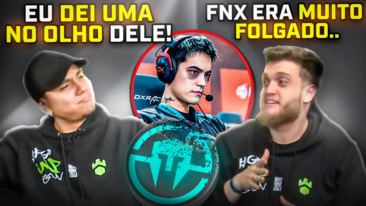 TIME ERA TRETADO! FNX, HEN1 E BOLTZ EXPÕEM BASTIDORES DA IMMORTALS: “DEI UMA NO OLHO DELE!”