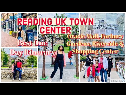 UK Reading Town Center│City Tour - Oracle Mall, Riverside, Forbury Gardens│1 day Itinerary