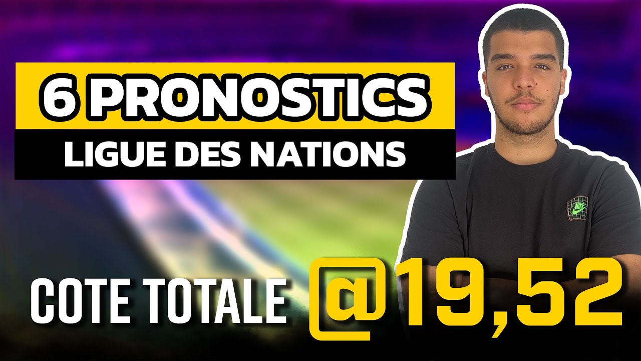 Pronostic Ligue des Nations Angleterre Allemagne, Hongrie Italie...(6