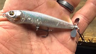 新しいカラチスピナー…まるで生きた小魚を釣っているような…