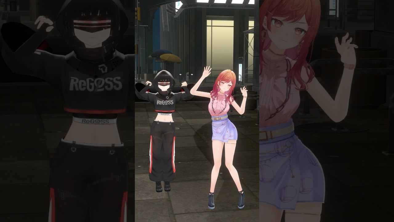 なんか一人酔っ払いいる？黒子ちゃんと踊ってみた #uchida #shorts #hololive