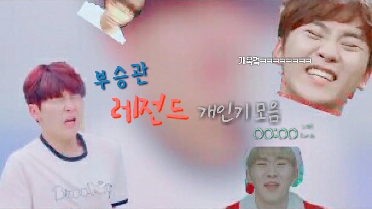 [세븐틴/뿌탄일]부승관 레전드 개인기 모음집/feat.뿌예능