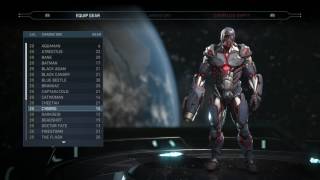 All of my Injustice 2 Level 20 Characters