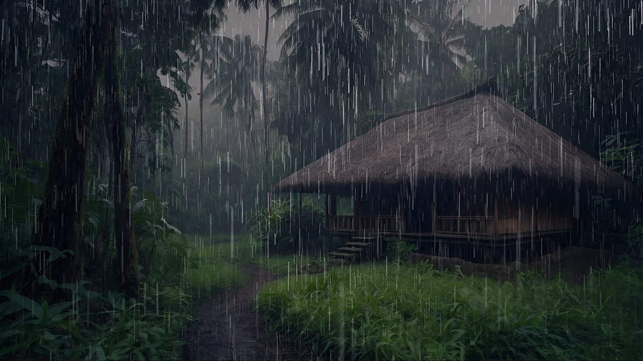 Unbelievable Rain Sounds for Sleeping | Heavy Rain & Thunder to Relax Fast and Beat Insomnia