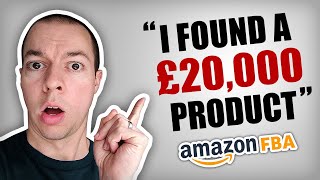How I Found a £20,000 Month Product In 10 Minutes! (NEW Amazon FBA Product Research Technique)