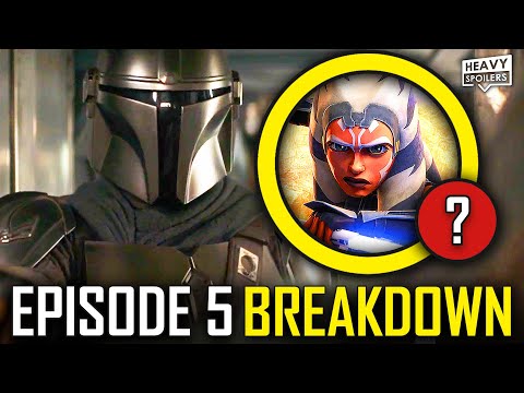 THE MANDALORIAN Season 2 Episode 5 Breakdown & Ending Explained Review | Ahsoka Easter Eggs