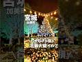【宮城観光】これはいかなきゃ損！東北最大級イルミ⭐️#宮城旅行 #宮城観光 #仙台旅行 #仙台観光 #イルミネーション #ライトアップ #東北 #japantravel #japan #shorts