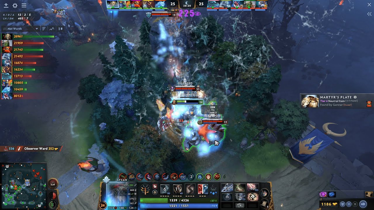 Yatoro Lycan ft Gunnar , Gilgir & Kitrak against qojqva Tiny , tOfu WW & Lelis Slardar