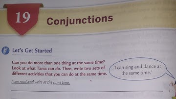 Conjunctions | Ch-19 | Class -IV | Collins English grammar and composition book