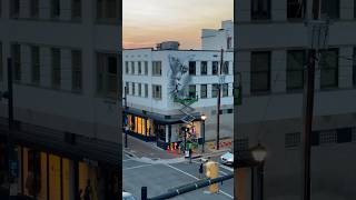 El Mac mural in progress in Washington D.C. #elmac #murals #streetart #pizza  #oldtownalexandria