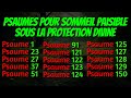 Psaumes pour sommeil paisible sous la protection divine psaumes 1 23 27 37 5191127129139