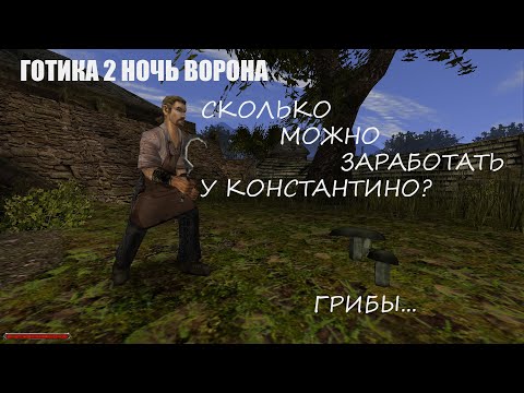 Видео: Готика 2 Ночь Ворона | Сколько можно зарабоать у Константино?