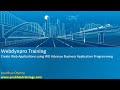 Webdynpro tutorial and training  sap webdynpro abap tutorial  webdynpro course