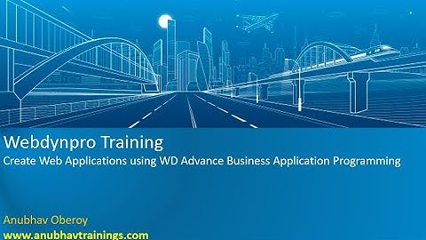 Webdynpro Tutorial and Training || SAP webdynpro abap tutorial || Webdynpro course