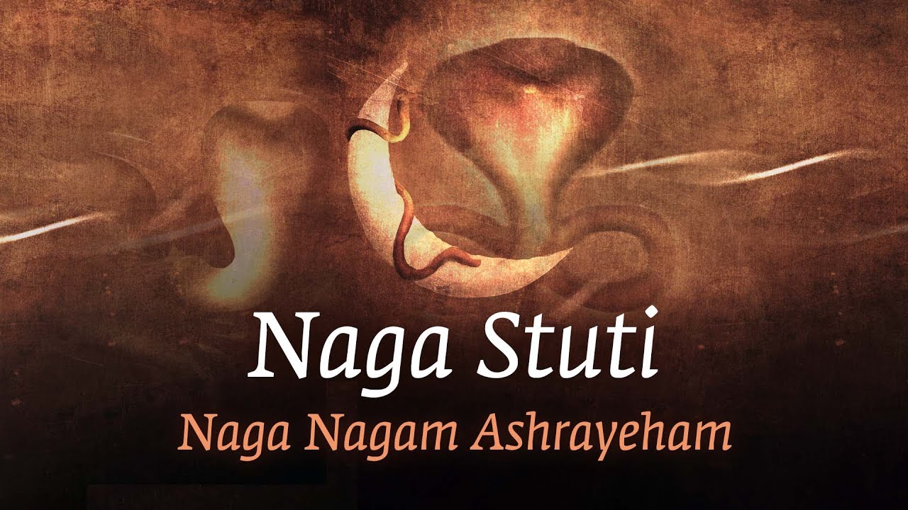 Naga Stuti  Naga Nagam Ashrayeham  Naga Consecration Chant