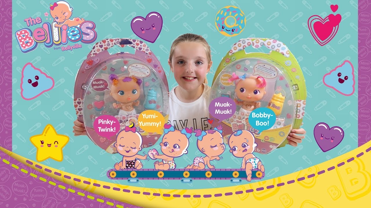 THE BELLIES FROM BELLYVILLE INTERACTIVE DOLLS