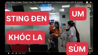 VNVC BÌNH CHÁNH TRUNG TÂM TIÊM CHỦNG TRẺ EM LÀM STINGĐEN KHÓC LA ĐÒI VỀ KHÔNG ĐƯỢC CHƠI KHU VUI CHƠI screenshot 3