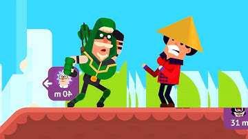 Bowmasters - Fei Li (Arrow) APPLE & Birds - Gameplay Walkthrough (440)