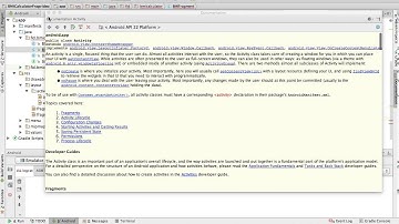 talking fragments with interface