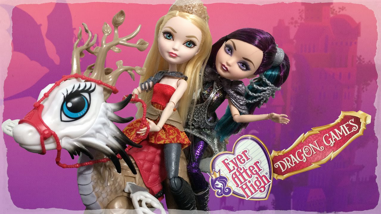  Ever After High Dragon Games Raven Queen Doll : Toys