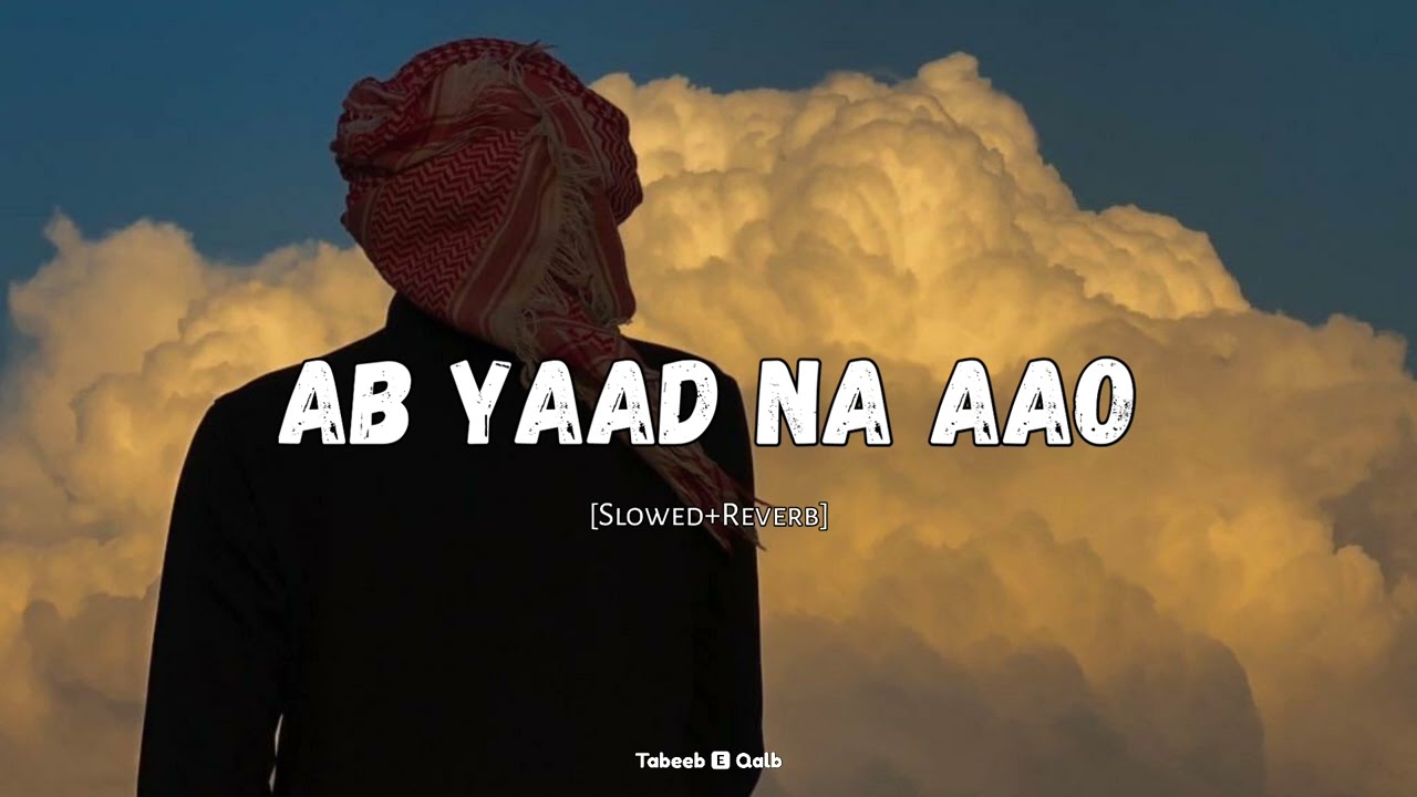 Ab Yaad Na Aao Rehne Do Slowed and Reverb     Nasheed  Tabeeb E Qalb