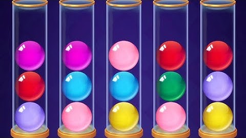 Ball Sort Genius Levels 81-82-83-84-85 Gameplay Walkthrough || Ball Sort Puzzle Answers