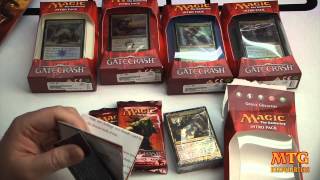 Gruul Goliaths Gatecrash Magic The Gathering Intro Pack Opening & Review