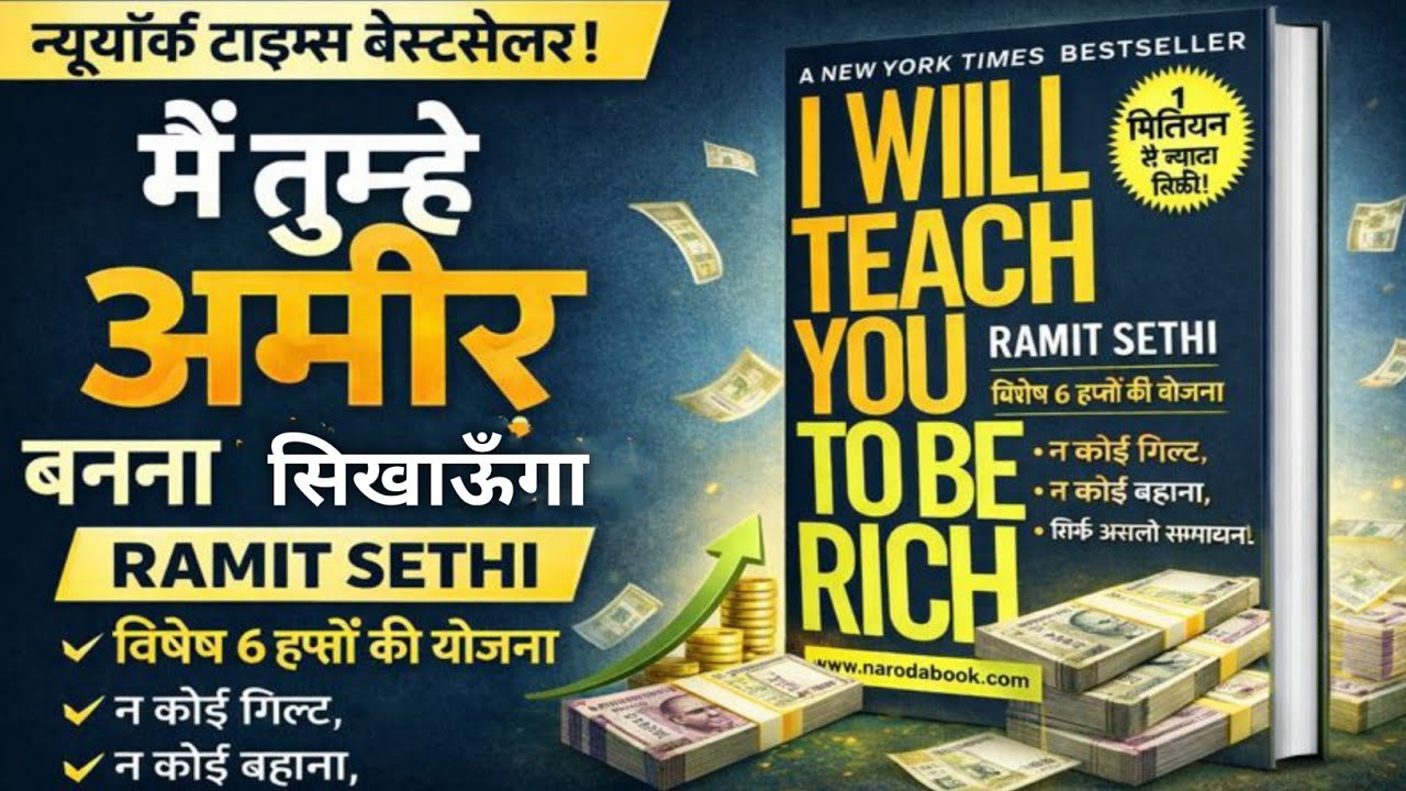 I will teach you to be rich by Ramit Sethi//Hindi summary audiobook