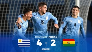 Eliminatorias Sudamericanas | Uruguay 4-2 Bolivia | Fecha 6