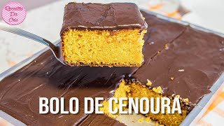 Bolo de Cenoura: 5 Receitas Fáceis Com Cobertura para Saborear essa Delícia