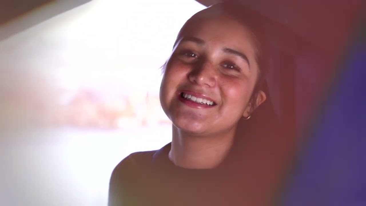 Video still from the Quiet Girl Era official music video.