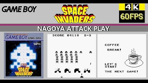[ゲームボーイ] スペースインベーダー『名古屋撃ち』クリア攻略
