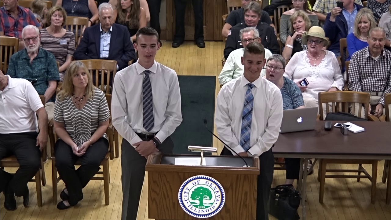 City Council Meeting August 20, 2018 Geneva, Illinois HD YouTube