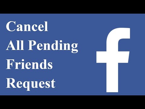 როგორ წავშალოთ ყველა გაგზავნილი მეგობრობის თხოვნა facebookze