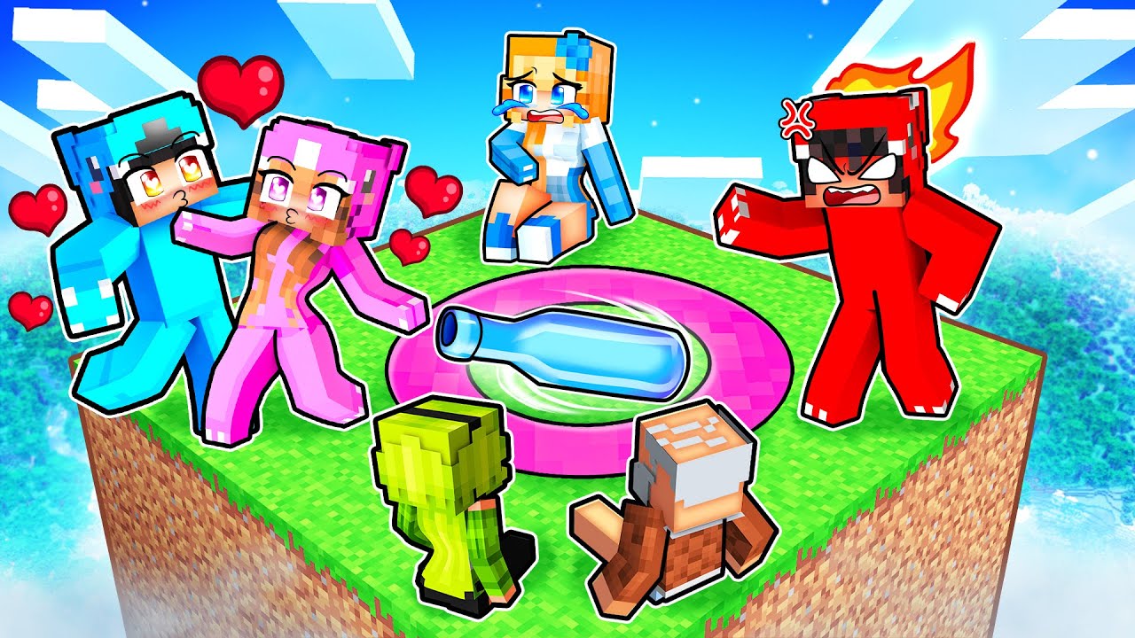 10 FRIENDS on ONE SPIN THE BOTTLE Block!