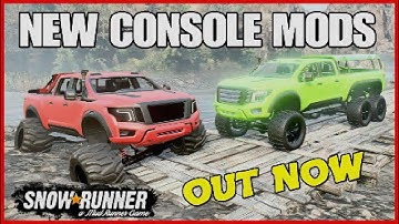 SnowRunner New Console Mod Crazys Samurai 4x4 & 6x6 Mod Review PS5