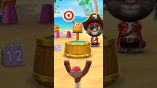 My Talking Tom Slingshot Game Challenge with Friend Fun Video #mytalkingtom #slingshot #games #fun