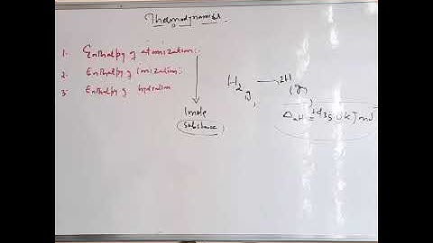Enthalpy of atomization