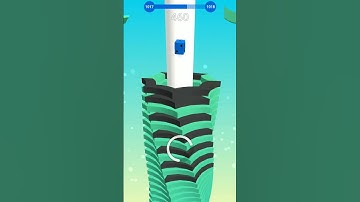 Stack ball 3d gameplay || Stack bounce 😍 #Shorts #stackball