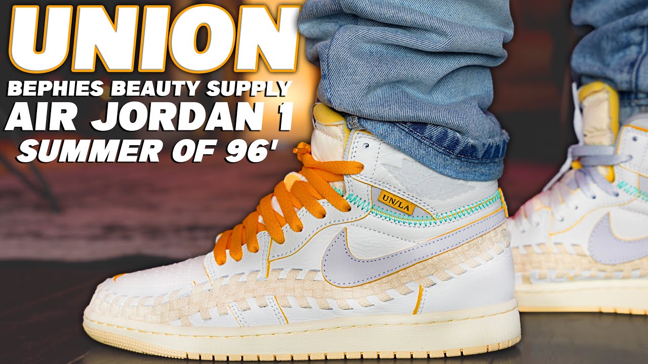 Jordan 1 Retro High OG SP Union LA x Bephies Beauty Supply  Summer of '96   Review And On Foot 